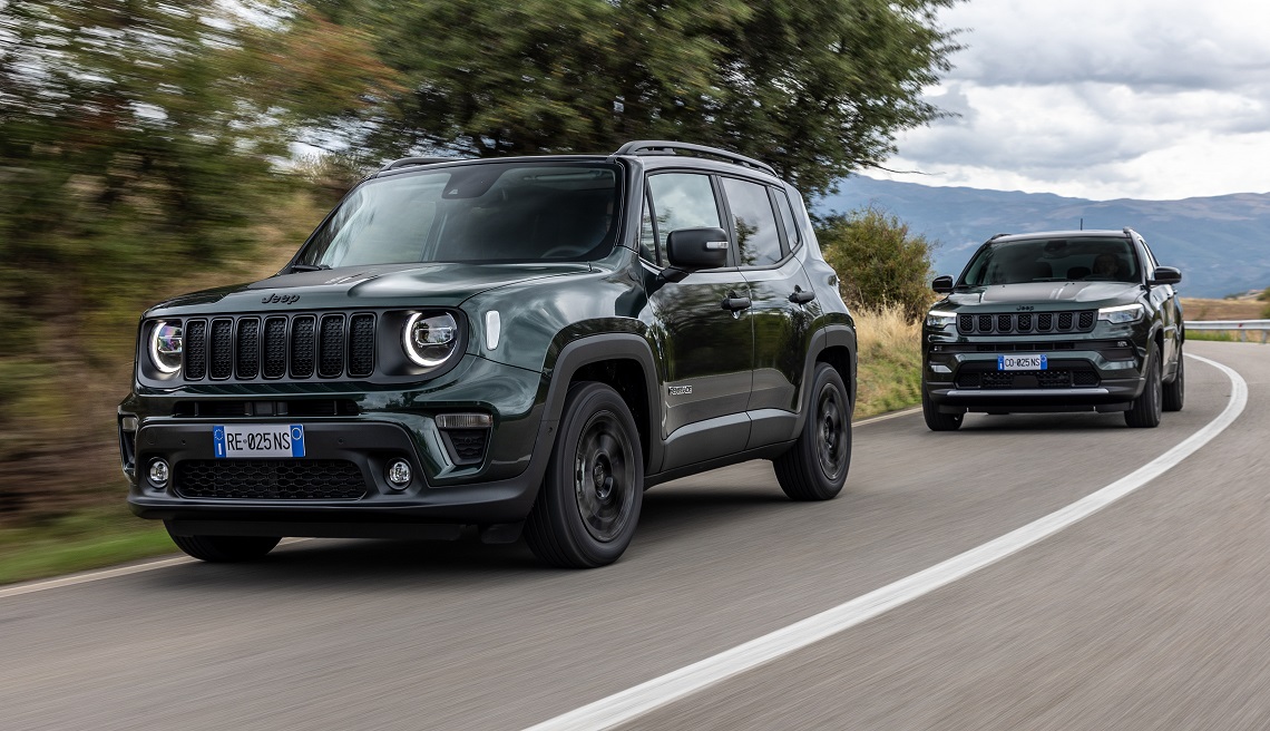 Bemutatkozik a Jeep® Renegade és Compass modellek North Star kiadása