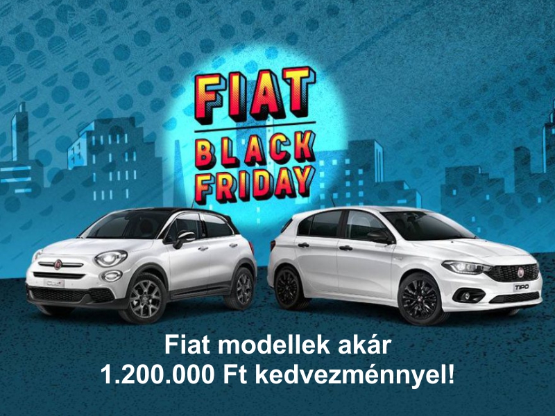 Fiat Black Friday ajánlataink